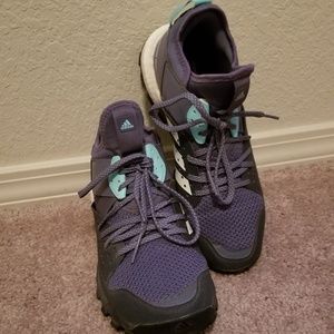 NWOT Adidas Response Trail Purple Shoes size 8.5